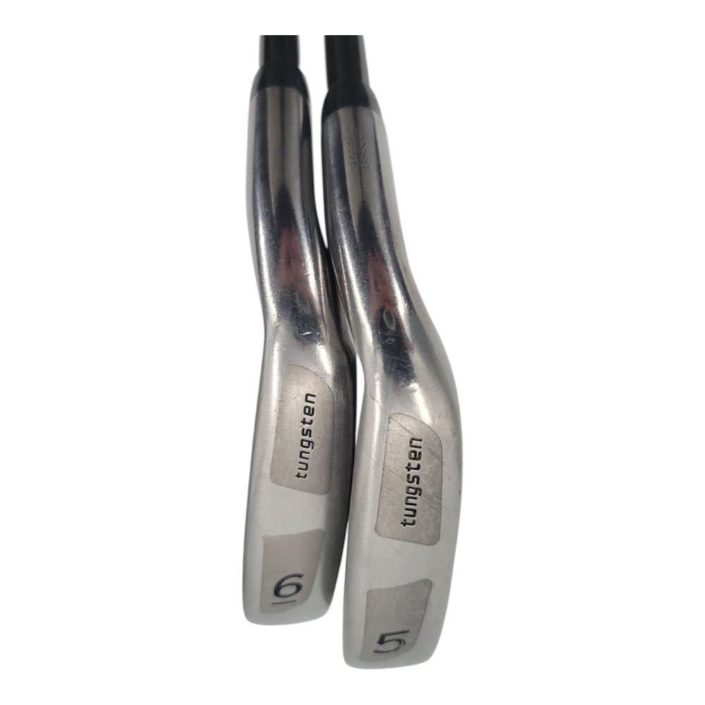 TaylorMade Burner Firesole RH Irons 5 & 6 R-80 Graphite 2 Club Bundle - Picture 2 of 7